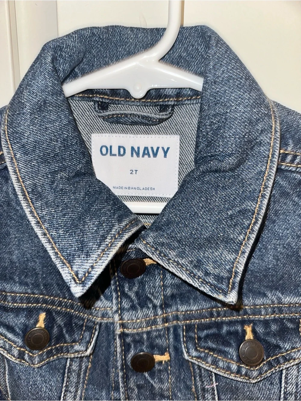 Old Navy Girls Blue Denim Jean Jacket